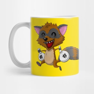 Raccoon Bandit Mug